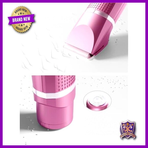 Electric Bikini Trimmer Shaver Waterproof Personal Grooming Kit 3-in-1 - Picture 4 of 6